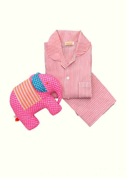 Pink Stripes Gift Set for Sister